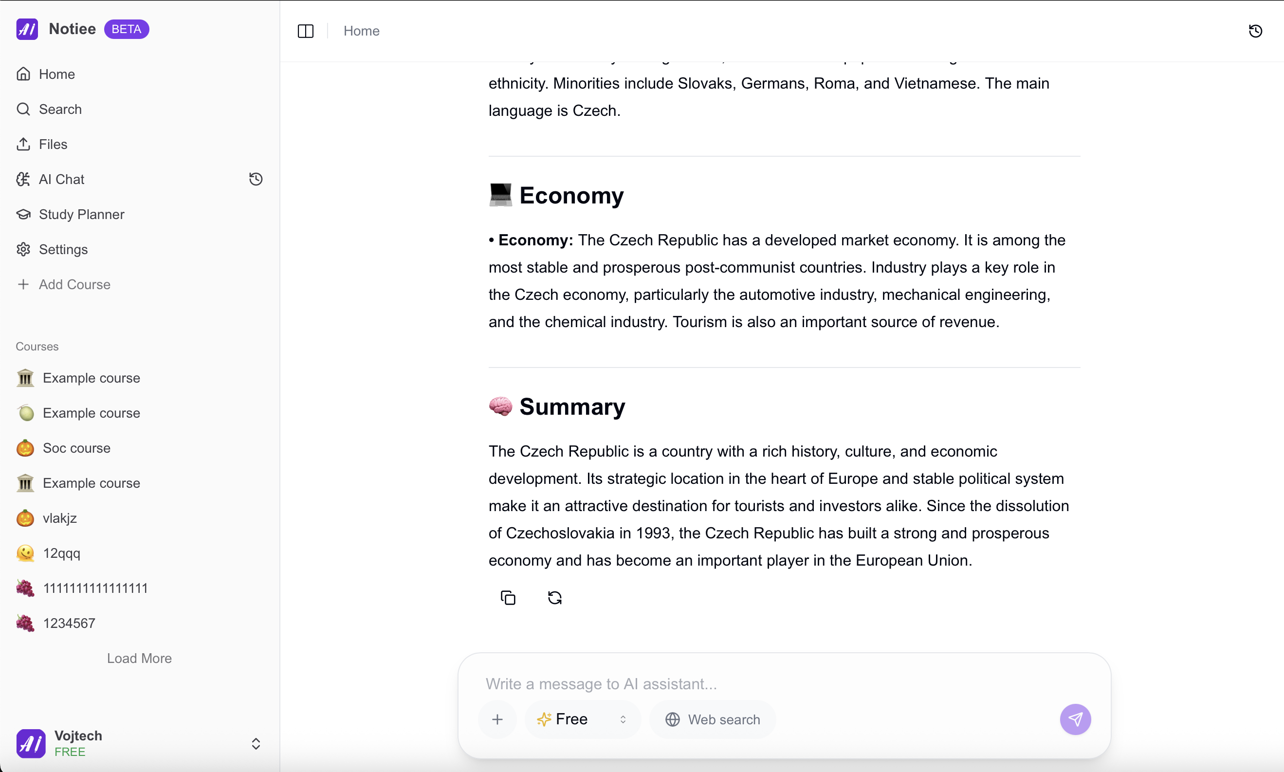 AI Study Assistant